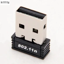 WiFi адаптер Mini USB 802,11 b/g/n Wi-Fi ключ с высоким коэффициентом усиления 150 Мбит/с Беспроводная антенна Wifi для компьютера телефона