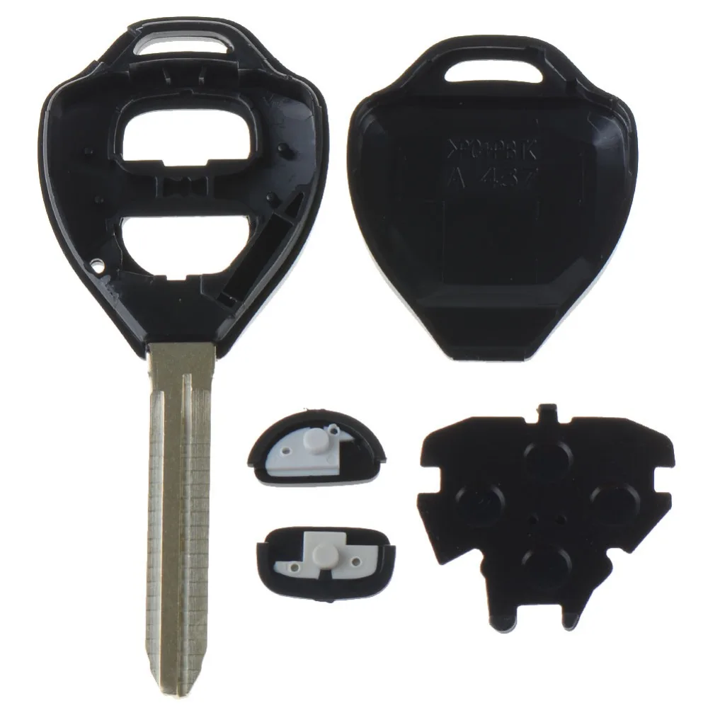 Чехол для дистанционного ключа подходит TOYOTA Rav4 Corolla Hilux Prado 2 Кнопка Fob OT8G|key button|fob