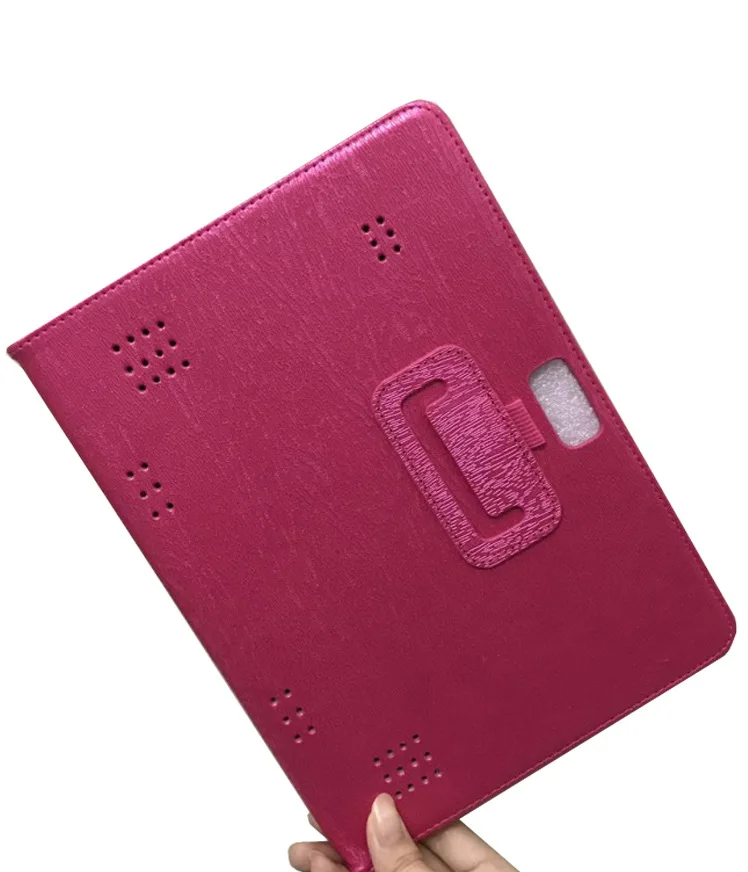 Чехол из искусственной кожи с рисунком для CARBAYTA CARBAYSTAR CIGE T805C K999 S109 CB99 10,1 дюймов Чехол-книжка для планшета+ стилус flim - Цвет: rose red