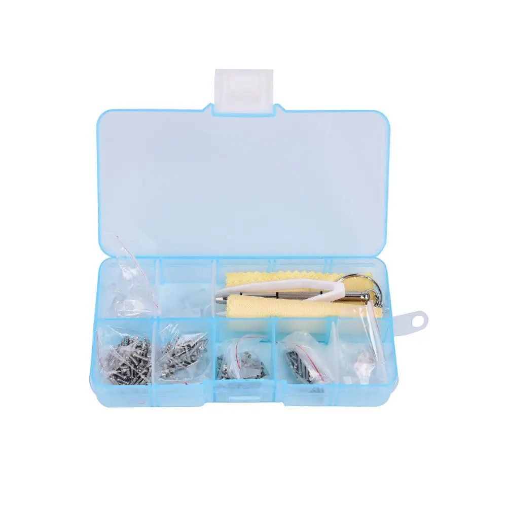 

1 Box Glasses Sunglasses Spectacles Watch Tiny Screws Nut Assortment Repair Tool Kit