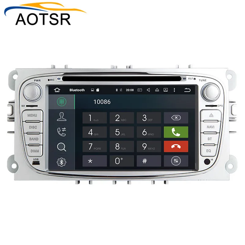 Clearance IPS Screen Android 8.1 Car DVD Multimedia player head unit for Ford Focus 2004 - 2011 with GPS navigation Radio stereo 4+32G BT 8