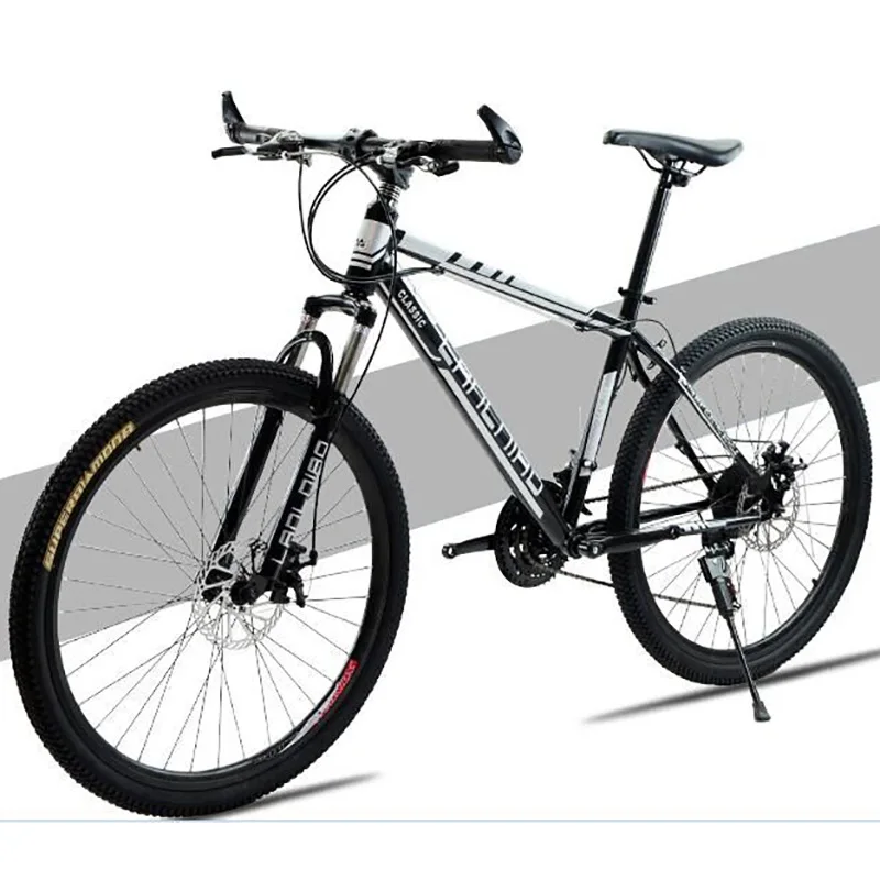 High-carbon Steel 21 Speed 26 Inch Straight Handlebar Mountain Bike -  Bicycle - AliExpress