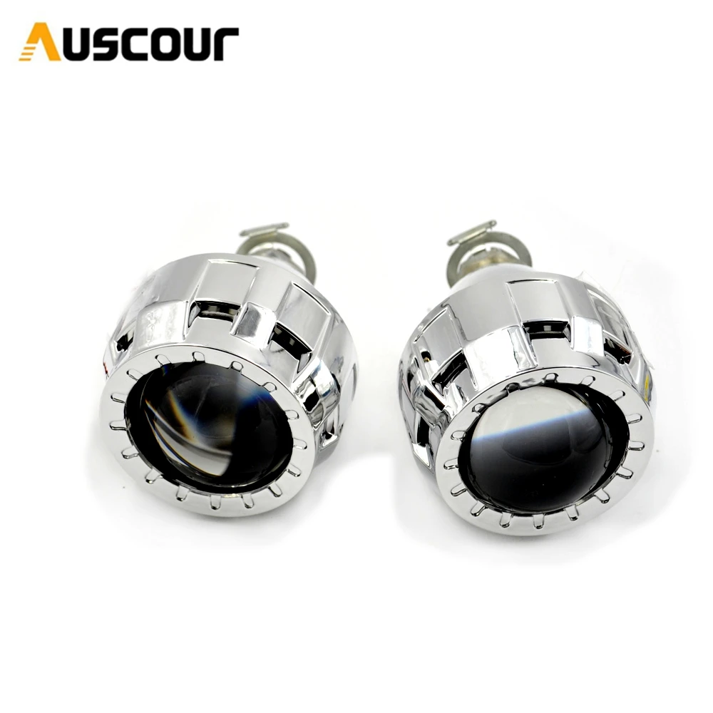 2.0 inch mini h1 car Bixenon Projector lens with shrouds mask LHD RHD