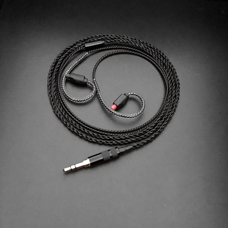 Сменный кабель для наушников MMCX A2DC 2Pin IE80 IE80s IE80i IE40 Technica ATH im01 IM50 ZST ZS10 SE846 X6 съемная