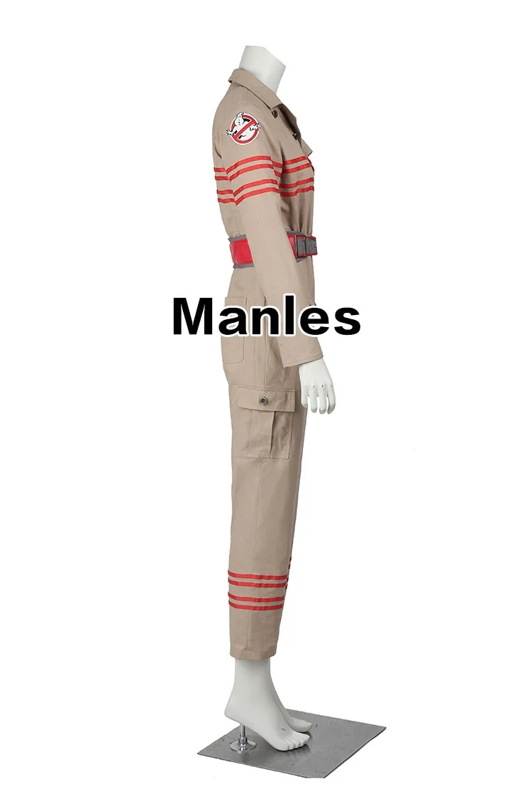 Ghostbusters III Cosplay Costume Ghostbusters Uniform Ghostbusters Jumpsuits with Belt Adult Women Movie Halloween Costume