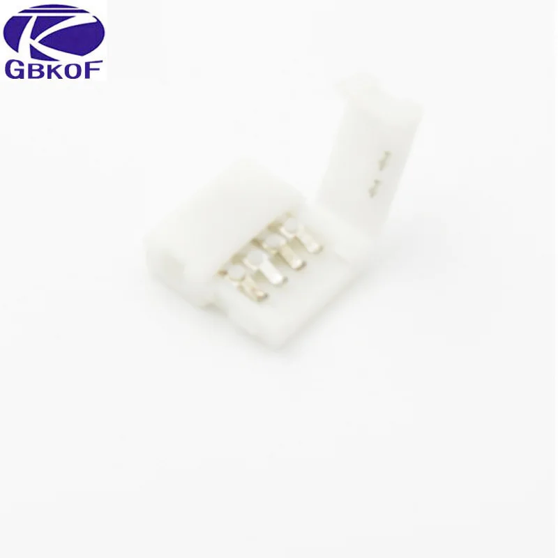 2835 5050 светодиодные ленты разъемы 2pin 8 мм/2pin 10 мм/4pin мм Бесплатная сварки разъем 5