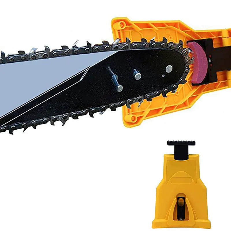 

Grinding chain Chainsaw Teeth Sharpener Portable Durable Easy File PowerSharp Bar-Mount Fast Chain Sharpens Tool