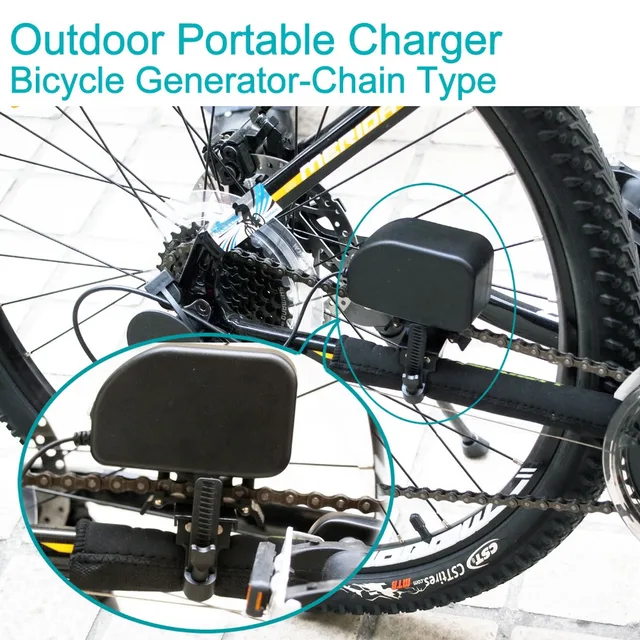 Sport Bike Charge Dynamo and Bicycle USB Charger with Built in 1000mA