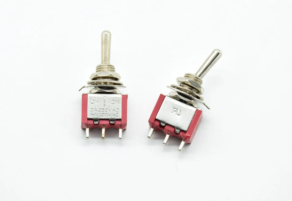 2x SPDT On/Off/On 3Position Momentary Toggle Switch AC250V/2A/120V/5A MTS-1R F_X 
