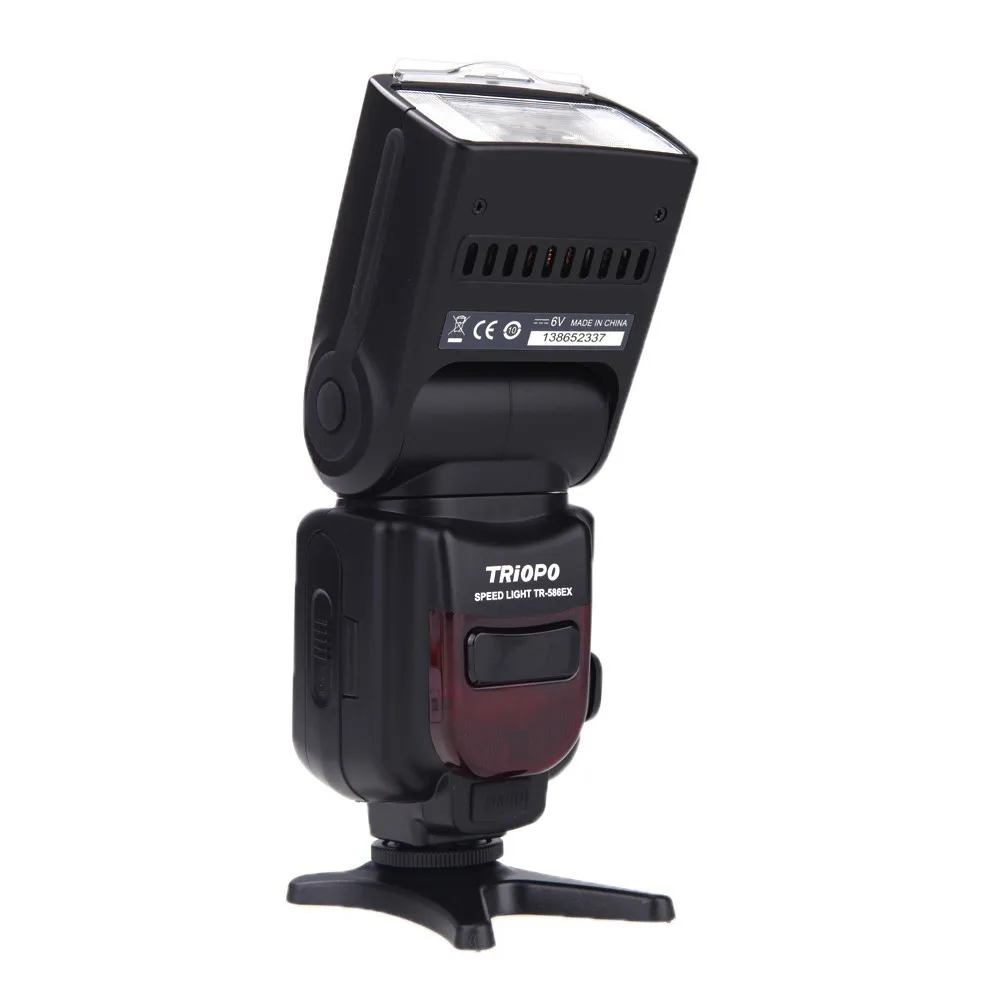 Triopo TR-586EX Режим беспроводной вспышки ttl лампа-вспышка Speedlite для камеры Nikon D750 D800 D3200 D7100 DSLR Камера как Светодиодная лампа для видеосъемки YONGNUO YN-568EX