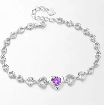 

natural stone bracelet silver 925 bracelet chain bracelets bracelet for women