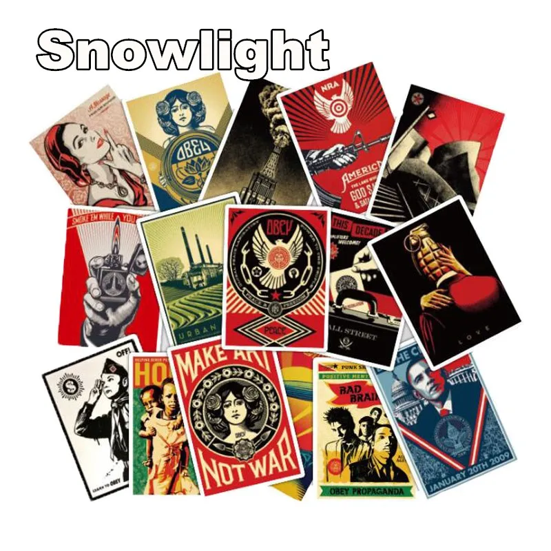 10/30/68pcs/lot Waterproof Graffiti Retro Old Reaationar Memory Sticker For Laptop Trunk Skateboard Fridge Decal Toy Sticker