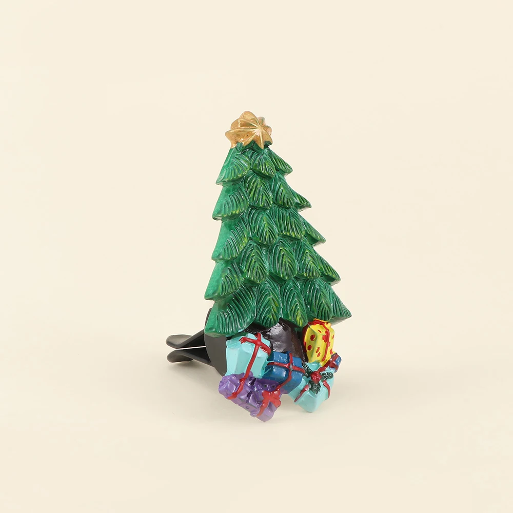 Delicate Car-styling Christmas Tree Air Conditioner Outlet Clip Perfume Dashboard Decor Car Ornament Air Freshener