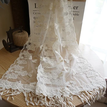 

Gothic lace embroidery lace lolita princess sweet travelling tassel photo scarf