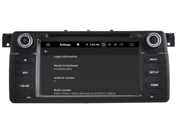 Best Navirider autoradio gps navigation android 9.0 car radio Player for BMW E46 M3 Multimedia dvd stereo bluetooth AUTO accessories 5