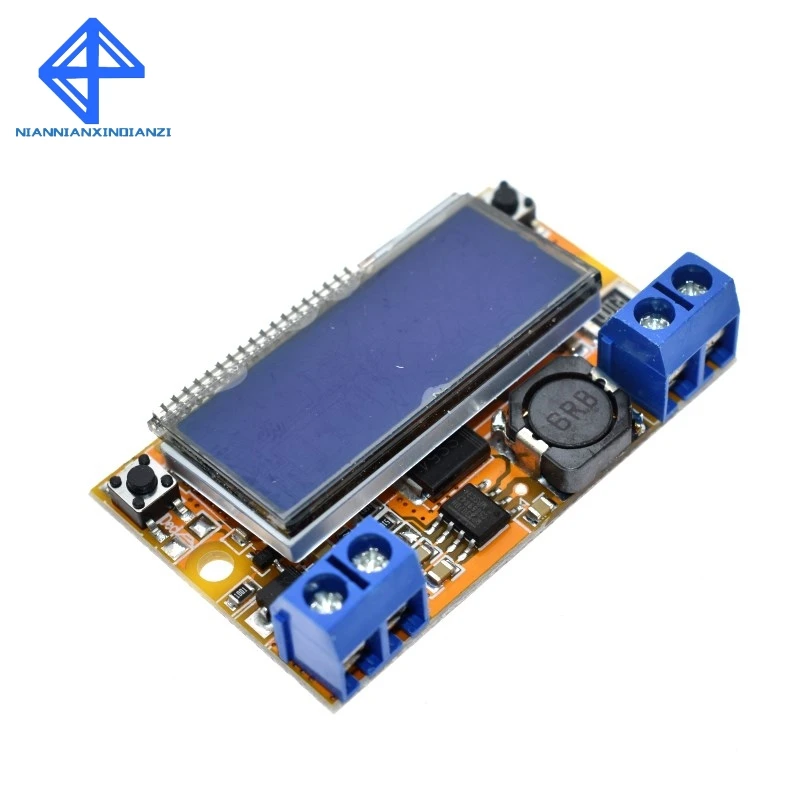 

Dual Display DC-DC 5-23V To 0-16.5V 3A Max Step Down Power Supply Buck Converter Adjustable Step-down Voltage Regulator