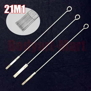 

30pcs 21M1 Single Stack Magnum Sterilized Tattoo Needles 1221M1# Supply