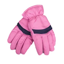 Зимние водонепроницаемые мужские женские зимние ветрозащитные лыжные перчатки теплые нескользящие перчатки для катания на лыжах на полный палец перчатки из хлопка