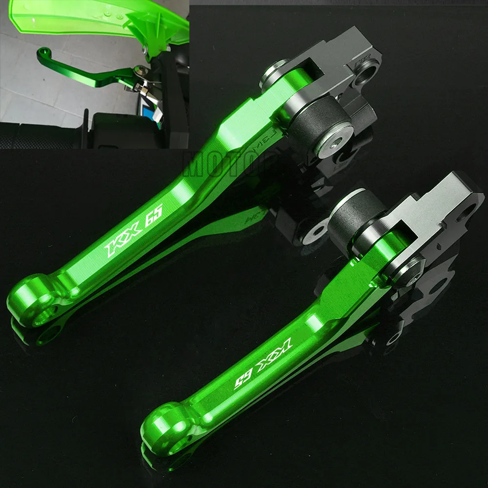 

For Kawasaki KX 65/85/125/250F/450F KLX 125/150/250/450 S R KDX 125/250 SR CNC Motorcycle Dirt Bike Pivot Brake Clutch Levers