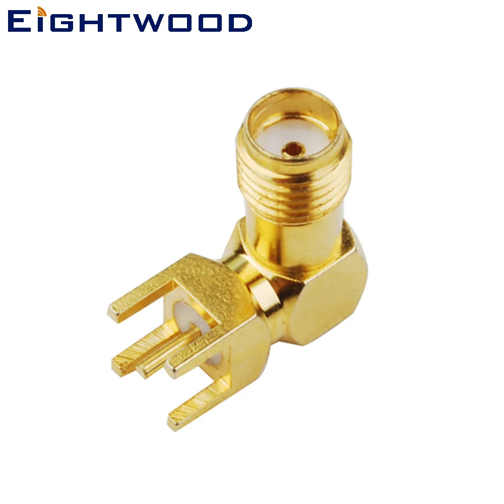 Eightwood SMA Гнездовой разъем для монтажа печатной платы прямоугольный