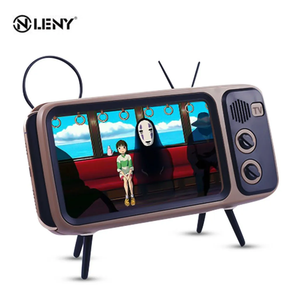 

Retro mini Bluetooth Speaker Classic TV Audio Support TF Card FM Radio Aux model Wireless Sound box For iPhone Huawei Xiaomi