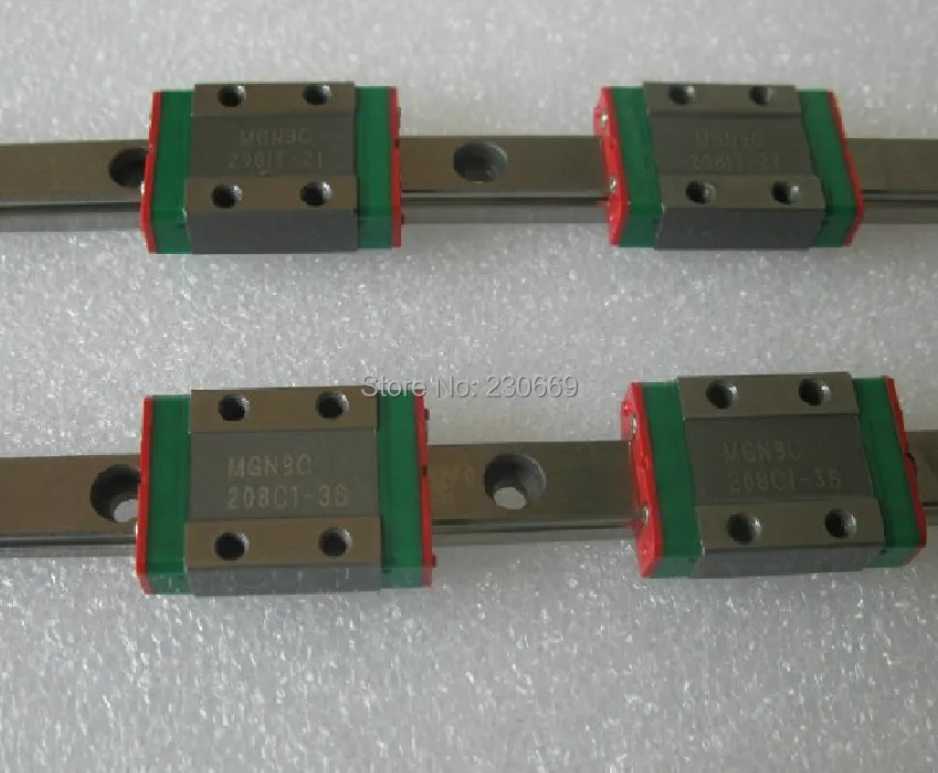 

Free shipping for 12mm Linear Guide MGN12 L= 600mm linear motion rail + MGN12C Long linear carriage for CNC X Y Z Axis