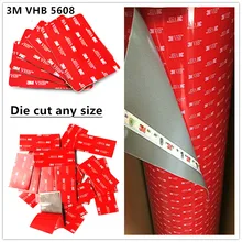 Factory Direct sales 10pcs/lot 3m vhb tape 5608 A Gray Heavy Duty Mounting Double Sided Adhesive Acrylic Foam Tape Die Cut цена Factory Direct sales 10pcs/lot 3m vhb tape 5608 A Gray Heavy Duty Mounting Double Sided Adhesive Acrylic Foam Tape Die Cut цены онлайн