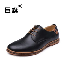 2017 fashion men casual shoes new spring men flats lace up male business oxfords men leather shoes zapatillas hombre