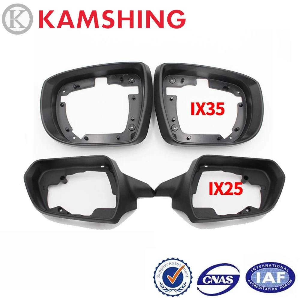 

CAPQX For Hyundai IX35 2009-15 IX25 2015 16 Car Outer Rearview Mirror Frame Cover Side Reversing Mirror Base Holder Trim Housing