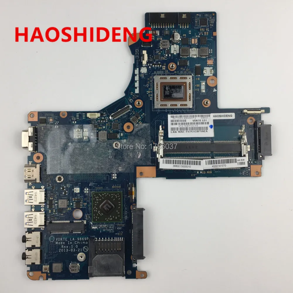 Для ноутбука Toshiba Satellite S40DT L40D L45DT LA-9869P серийная материнская плата для ноутбука.