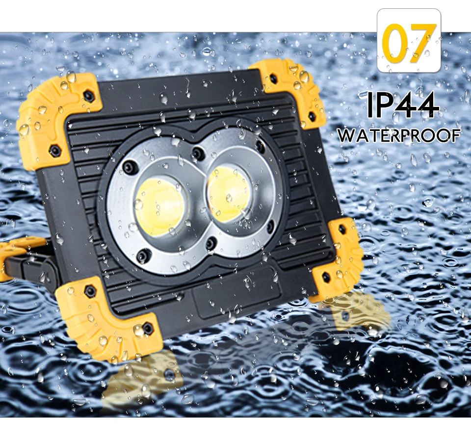 20W Portable Lantern Light USB RechargeableBattery Powered COB Floodlight Outdoor Camping Lawn Work Lamp Lantern LED Worklight (12)