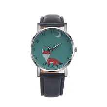 Women’s watches Relogio feminino Saat New Clock Music Spectrum Pattern Fashion Women Colored PU Leather Watch women,XL30