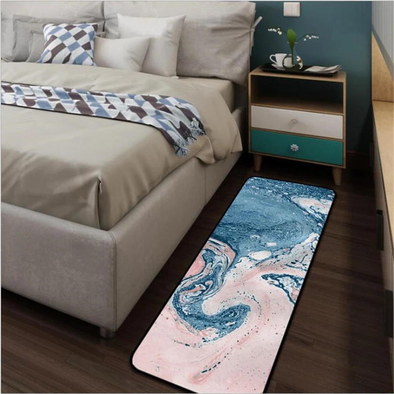 AOVOLL ковры для гостиной в скандинавском стиле мягкие коврики для спальни Нескользящие и водонепроницаемые коврики для входной двери кухонные коврики