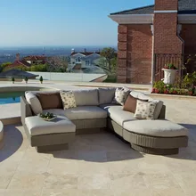 Portofino Signature 4 шт. открытый ротанга открытый изогнутые матрасы