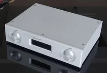 WANBO Finished high-end aquarius Digital Power amplifier AK4118+PCM1794 +OPA2604 Top Audio DAC with full aluminum chassis
