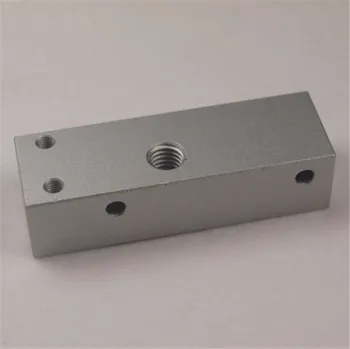 

Funssor aluminum alloy mount bar for Replicator 2 3D printer MK8 extruder Bar Mount hotend bar aluminum alloy Metal Bar Mount