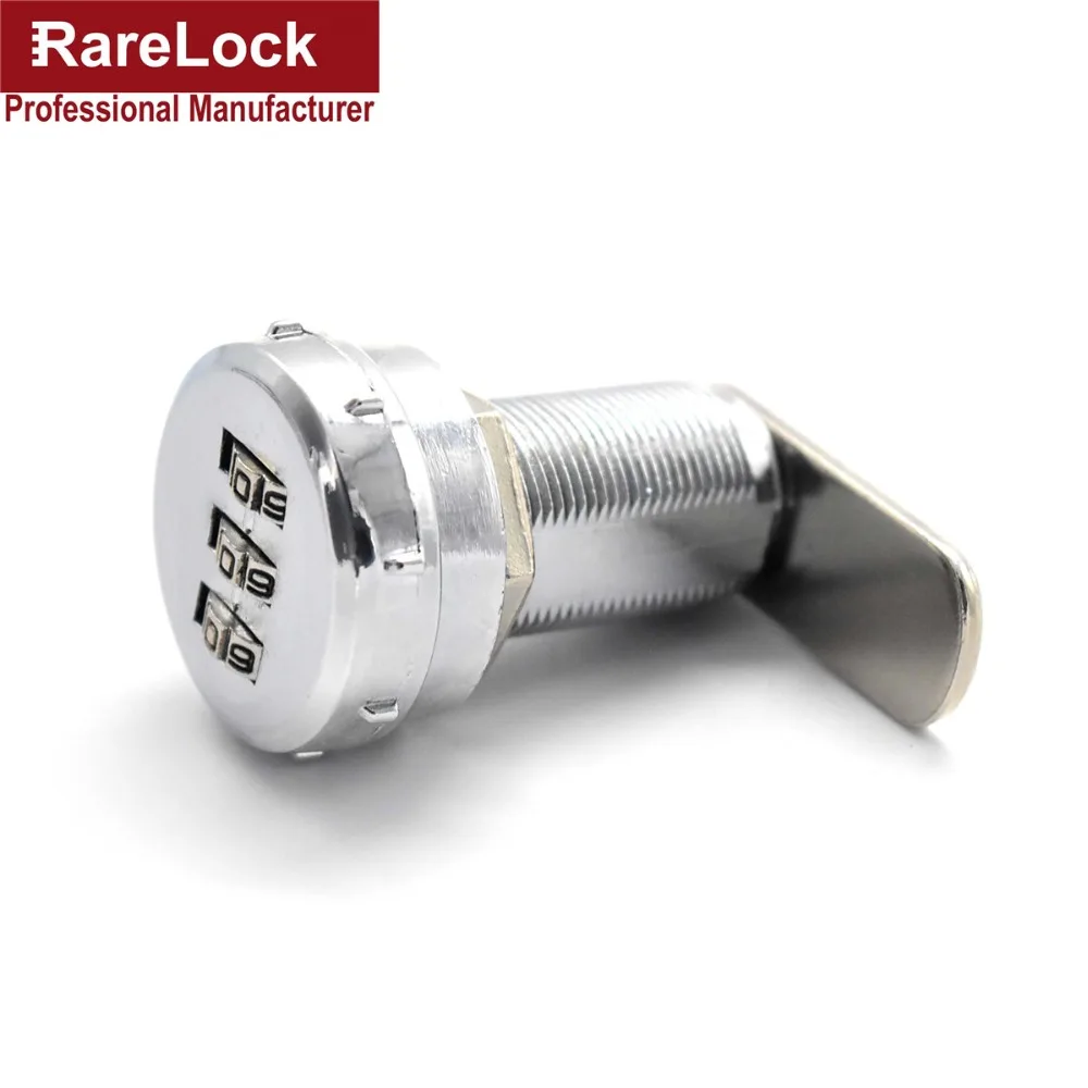 Image Rarelock Combination Cam Lock 3 Digit High Quality and New Style Security Lock for Box Cabinet Drawer Door Custom Password c