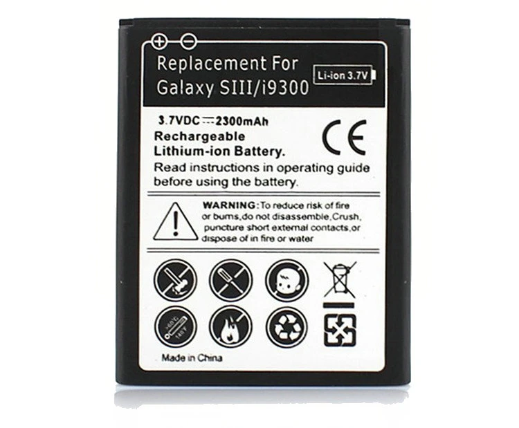 Drejning slump Creed Ciszean 1x 2300mah Eb-l1g6llu Replacement Battery For Samsung Galaxy S3 Iii  I9300 I9308 I9305 T999 L710 I747 I535 L300 S960l - Mobile Phone Batteries -  AliExpress