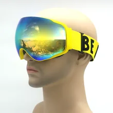 Professional brand ski goggles double lens anti-fog UV400 snow glasses ski snowboard eyewear men women winter goggles mask for