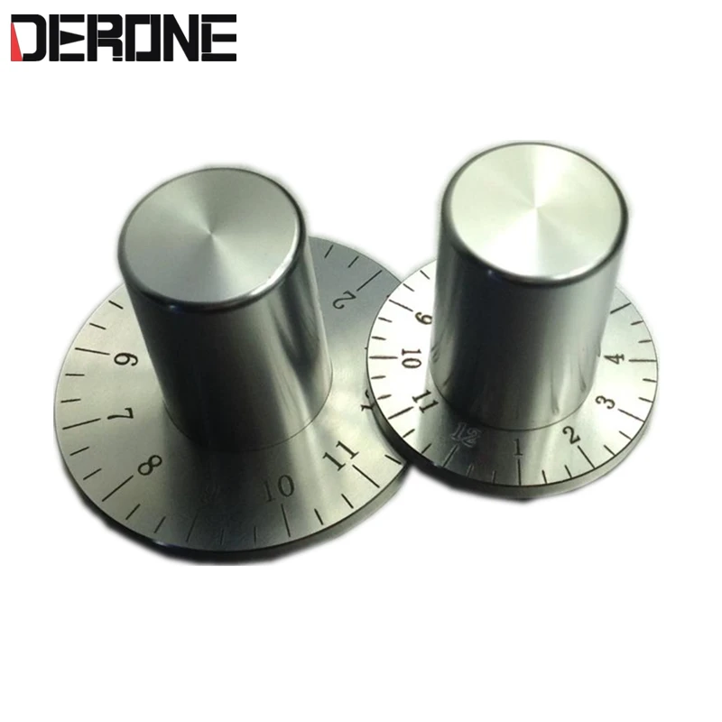 1piece Diameter 38mm/50mm knob amplifier volume Scale knob aluminum