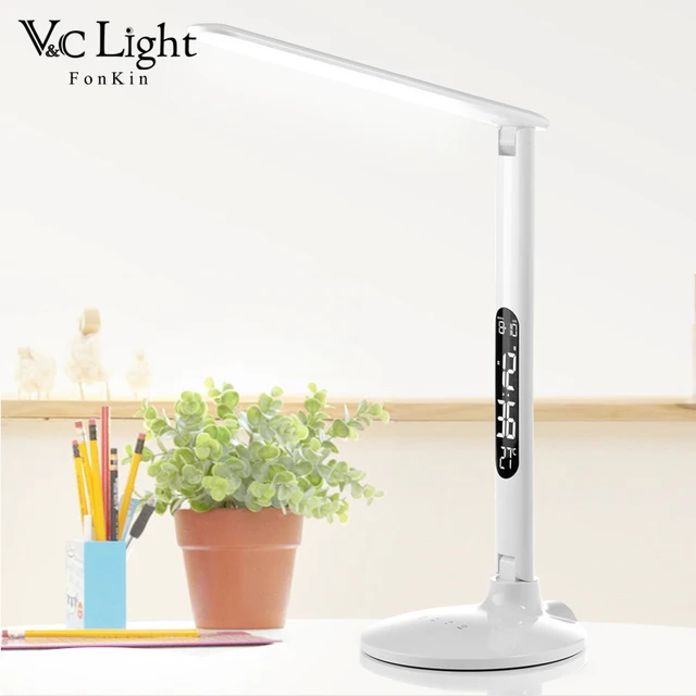 Fonkin Multiple functions USB Table Lamp LED Eyecare Desk Luminaria