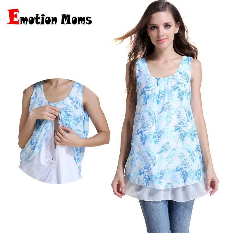 

MamaLove Summer Chiffon pregnancy Maternity Clothes Breastfeeding Tops for Pregnant Women Maternity T-shirt Nursing Top/ Tee