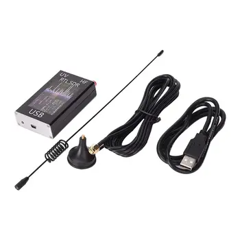 

100KHz-1.7GHz UV HF RTL-SDR USB Tuner Receiver + U/V antenna DIY KITS +manual