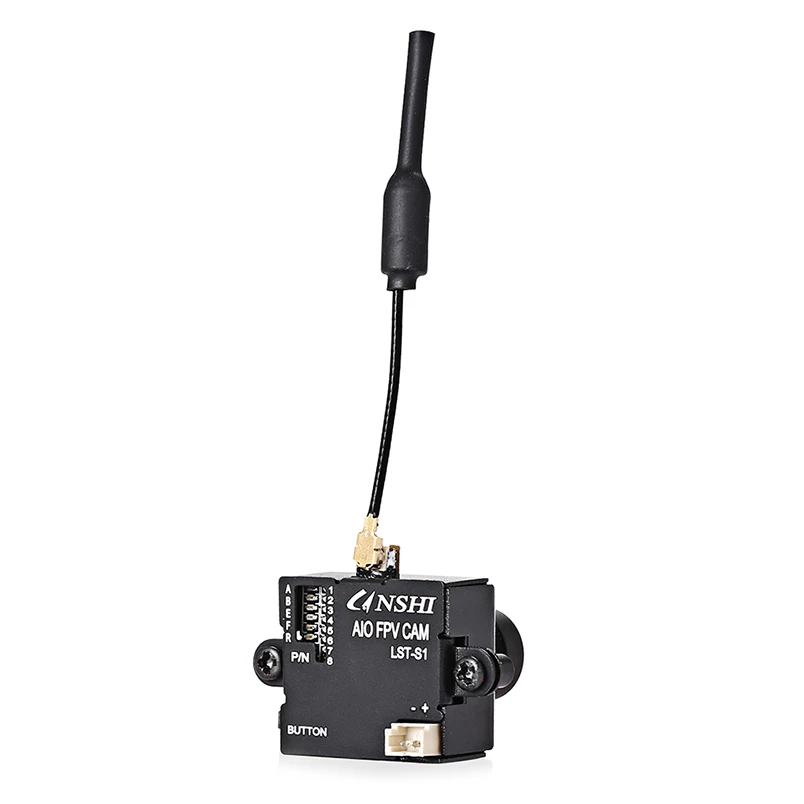 

JMT 5.8G LST-01 25mw 40CH 800TVL AIO FPV Camera For RC Racing Helicopters Drone Accessory