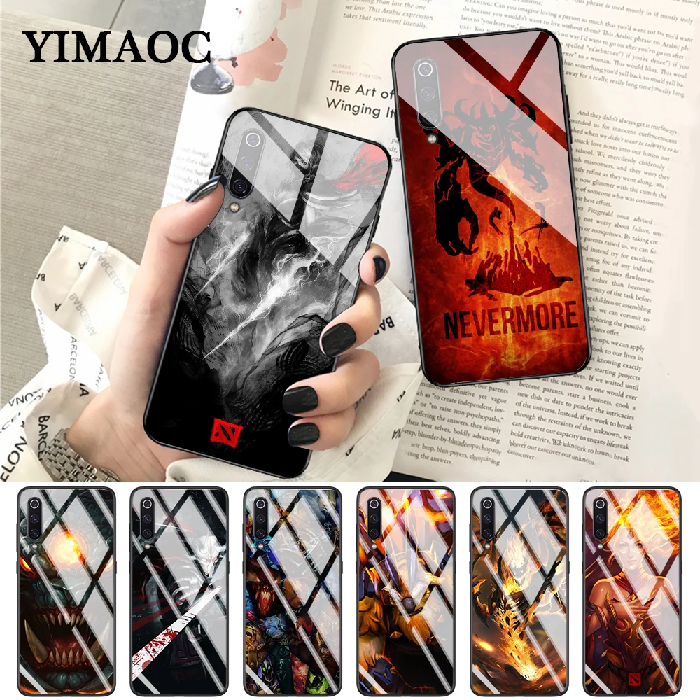 YIMAOC SHADOW FIEND Dota 2 Стекло чехол для Xiaomi Redmi 4x 6A Примечание 5 6 7 Pro mi 8 9 Lite A1 A2 F1 |