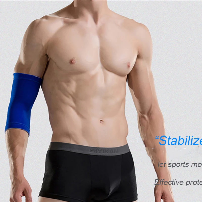 JLJULONG 2PCS Elbow Arm support Brace High Quality Mens Sports