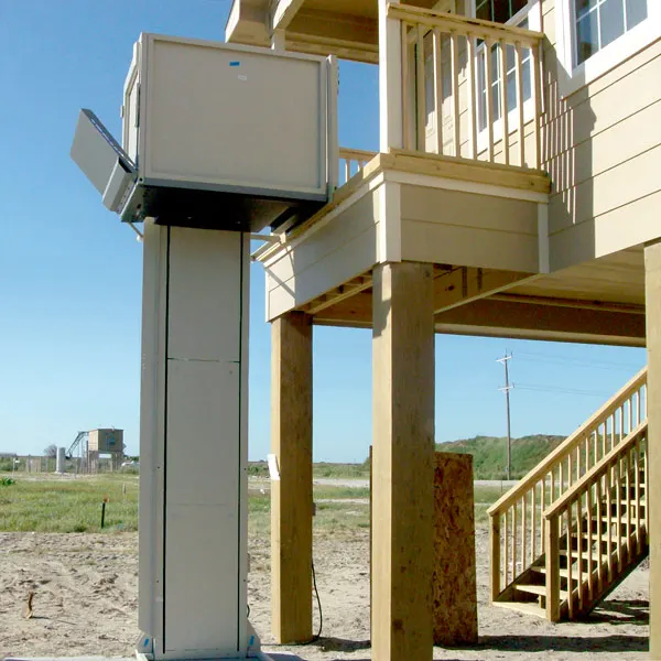 Skystair Customized 2m Vertical Home Wheelchair Lift Elevator For 2