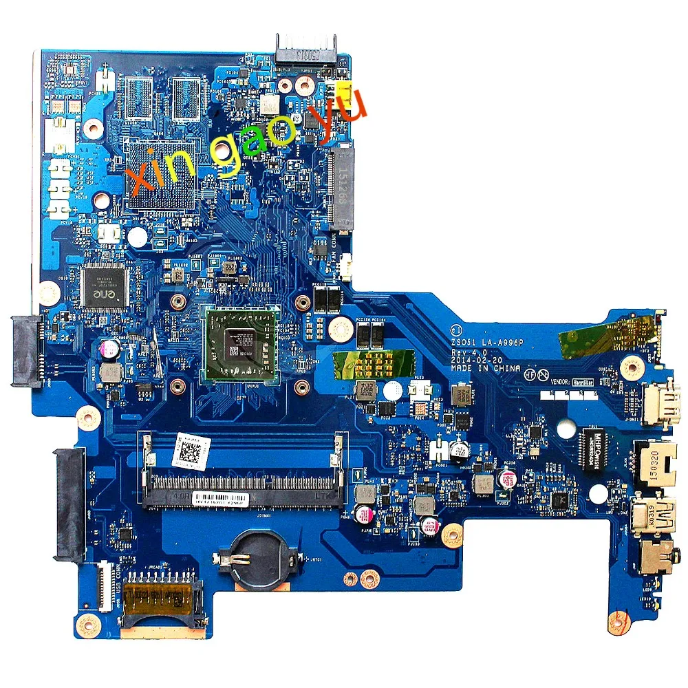 Основная плата для ноутбука HP 15-G ZS051 материнская DDR3 Rev 1 0 764262-501 764262-001 основная |