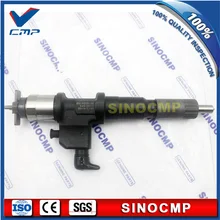 095000-5344 095000-5341 Motor 6HK1 4HK1 Common Rail Injector 8-97602485-6 8-97602485-2 Para Hitachi Escavadeira, 3 meses de garantia