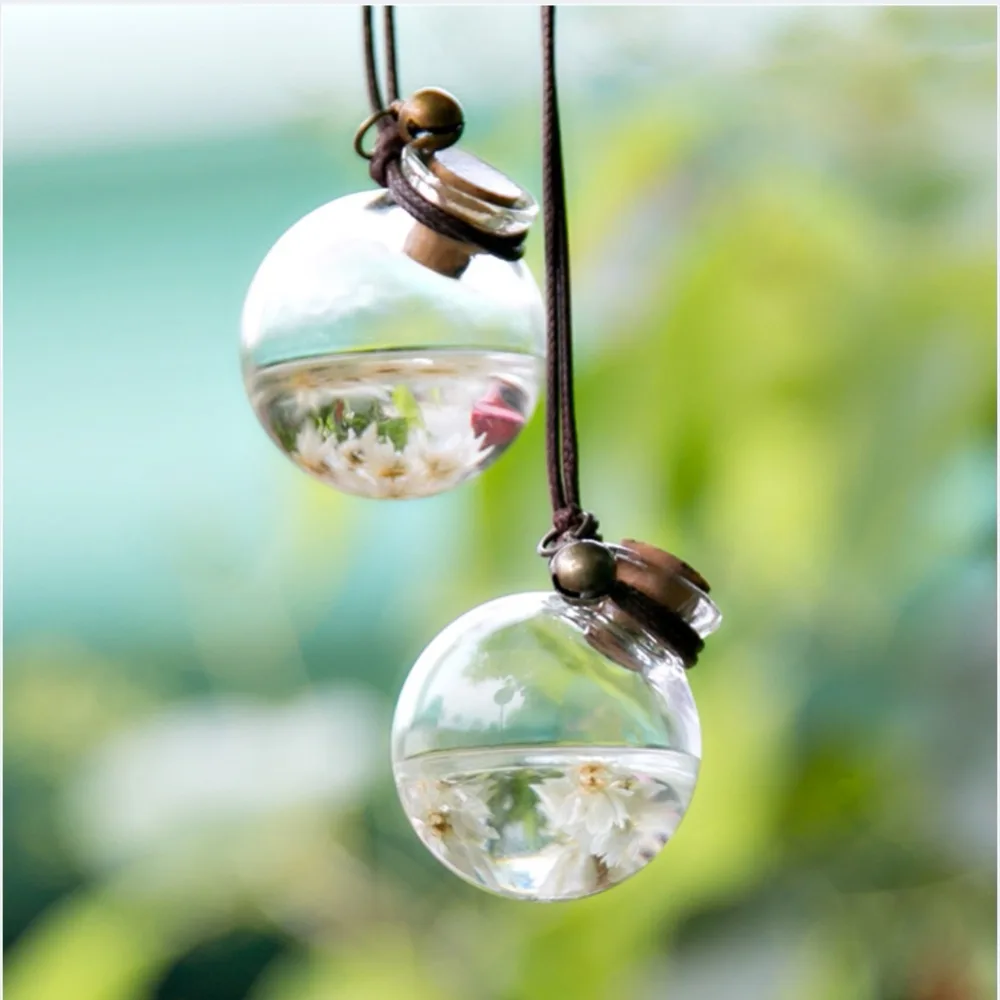 

Car Perfume Bottle Empty Bottle Perfume Pendant Art Small Fresh Hand-Made Perfume Perfume Bottle